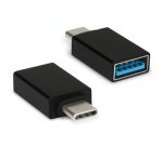 Hamlet XADTC-U2A-MF adattatore per inversione del genere dei cavi USB Type-C USB Type-A Nero