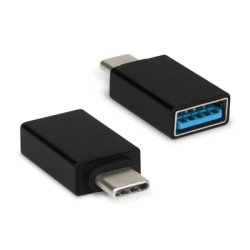 Hamlet XADTC-U2A-MF adattatore per inversione del genere dei cavi USB Type-C USB Type-A Nero