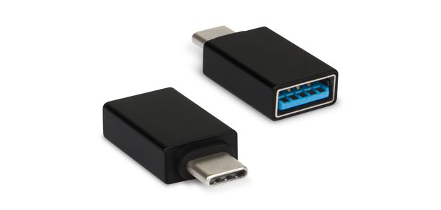 Hamlet XADTC-U2A-MF adattatore per inversione del genere dei cavi USB Type-C USB Type-A Nero