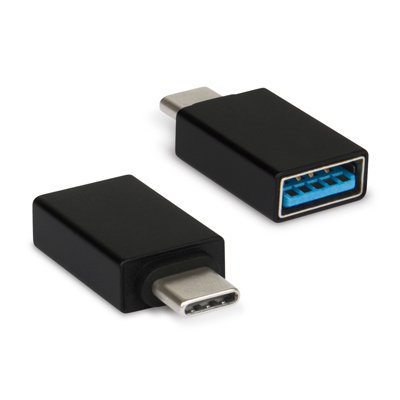 Hamlet XADTC-U2A-MF adattatore per inversione del genere dei cavi USB Type-C USB Type-A Nero