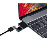 Hamlet XADTC-U2A-MF adattatore per inversione del genere dei cavi USB Type-C USB Type-A Nero