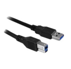 DLH DY-TU2996B câble USB USB 3.2 Gen 1 (3.1 Gen 1) 1 m USB A USB B Noir