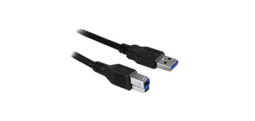 DLH DY-TU2996B câble USB USB 3.2 Gen 1 (3.1 Gen 1) 1 m USB A USB B Noir