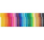 FABER-CASTELL Feutre CONNECTOR PEN, mallette de voyage de 40