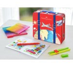 FABER-CASTELL Feutre CONNECTOR PEN, mallette de voyage de 40