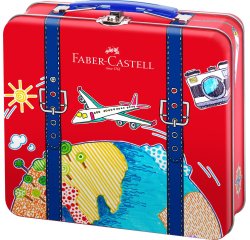 FABER-CASTELL Feutre CONNECTOR PEN, mallette de voyage de 40