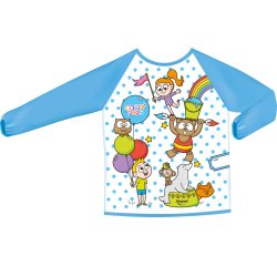 Tablier peinture maped enfant qualite sup manches longues   souple et impermeable de 18   mois a 5 ans