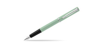 Stylo-plume waterman allure pastel plume fine coffret     cadeau vert pastel