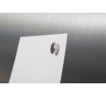 Aimant puissant néodyme, diamètre: 16 mm, nickelé