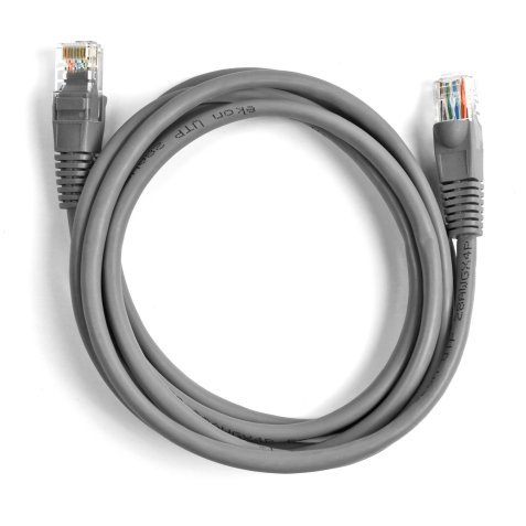 EKON Câble Ethernet 1.8m - Câble réseau cat 5e - RJ45 - 100Mhz