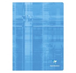Cahier piqué clairefontaine a4+ 24x32cm 192 pages 90g réglure séyès coloris assortis