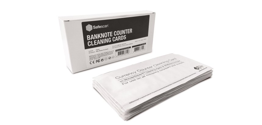 Safescan 152-0663 money counting machine spare part Cleaning card