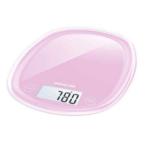 Sencor SKS 38RS kitchen scale Pink Countertop Oval Electronic kitchen scale