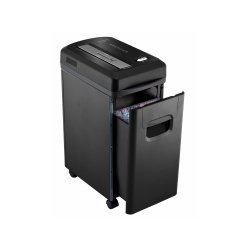 Destructeur q-connect q8 micro vitesse 2.2min coupe micro 3.3x9mm a4 très confidentiel 15l 350x215x484mm 8.22kg