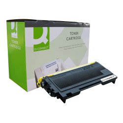 Toner laser q-connect compatible imprimantes brother tn2000 couleur noir 2500p