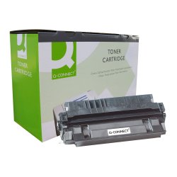 Toner laser q-connect compatible imprimantes canon ep62 et hp c4129x couleur noir haute capacite 10000p