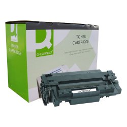 Toner laser q-connect compatible imprimantes hp q7551a couleur noir 6500p
