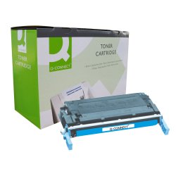 Toner laser q-connect compatible imprimantes hp c9721a couleur cyan 8000p