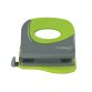 Perforateur q-connect métallique capacité perforation 20f 2 trous coloris attractifs noir/vert 117x105mm