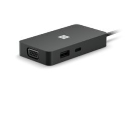 Microsoft USB-C Travel Hub - Dockingstation - USB-C - VGA, HDMI - GigE