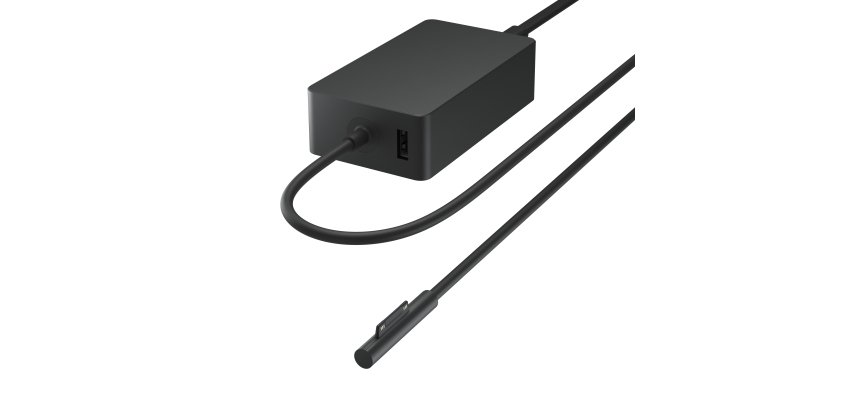 Microsoft Surface 127W Power Supply Ordinateur portable, Tablette Noir Secteur Intérieure