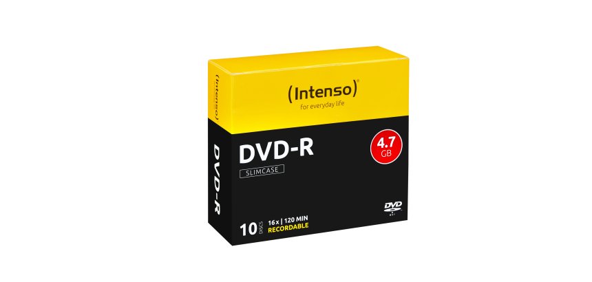 Intenso DVD-R 4.7GB, 16x 4,7 GB 10 pz
