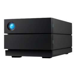 LaCie 2big RAID 8TB boîtier de disques 8 To Bureau Noir