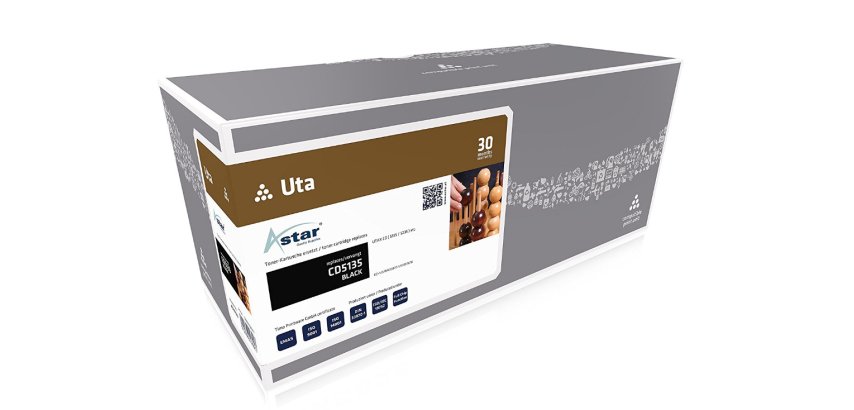 Astar AS10163 tonercartridge 1 stuk(s) Zwart