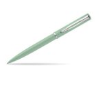Stylo-bille waterman allure pastel pointe m capuchon clip attributs chromes coffret     cadeau vert pastel