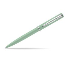 Stylo-bille waterman allure pastel pointe m capuchon clip attributs chromes coffret     cadeau vert pastel