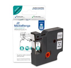 MediaRange MRDY45013 bedruckbares Etikett Schwarz Selbstklebeetikettendrucker