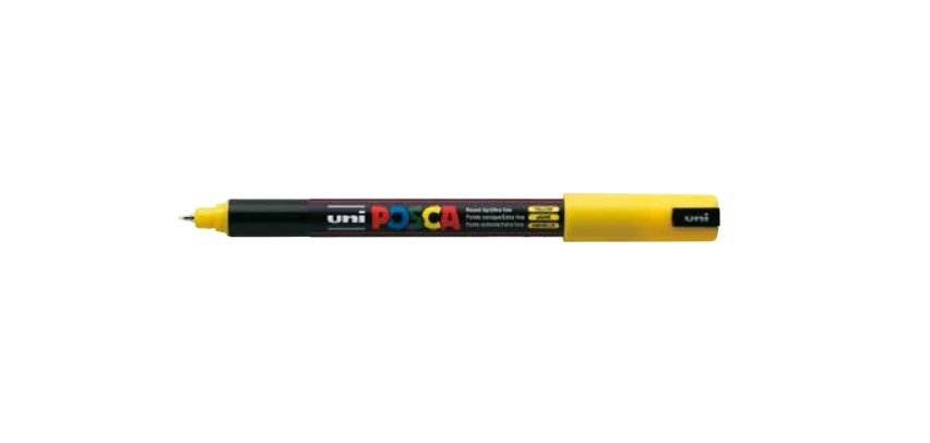 Marqueur à pigment PC-1MR, jaune