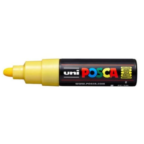 Marqueur à pigment PC-7M, jaune