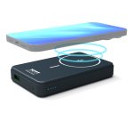 Port Designs 907005 banque d'alimentation électrique Lithium Polymère (LiPo) 10000 mAh Recharge sans fil Noir