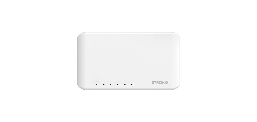 Strong SW5000P switch di rete Gigabit Ethernet (10/100/1000) Bianco