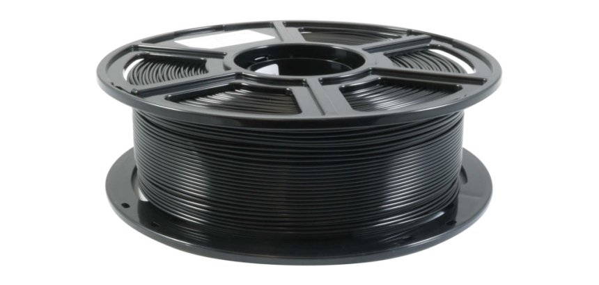 Flashforge FF0680 3D-printmateriaal Stevig polymelkzuur (PLA) Zwart 1 kg