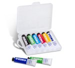 Tubi tempera - 18 ml - colori assortiti - Primo - astuccio 6 pezzi