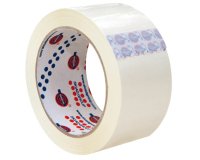 Nastro adesivo 330 - 5 cm x 66 m - PVC - bianco - Eurocel