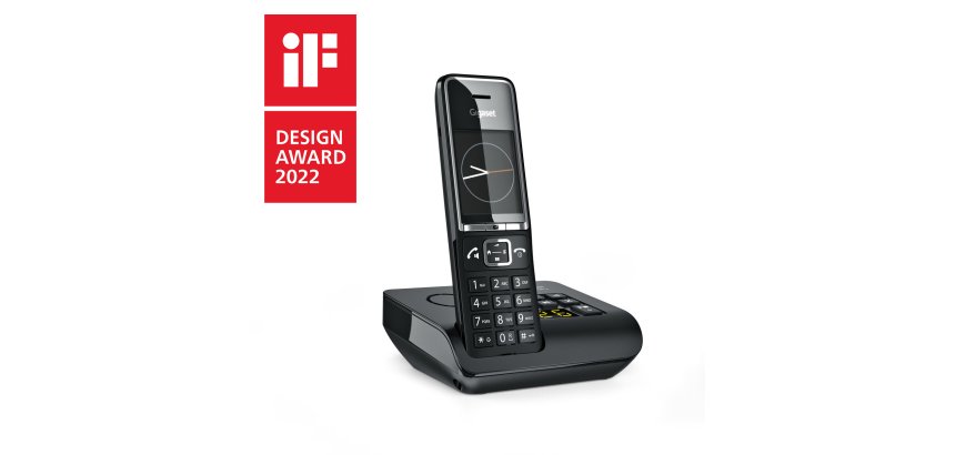 Gigaset COMFORT 550A Telefono analogico/DECT Identificatore di chiamata Nero