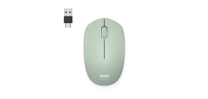 Port Designs 900543 souris Bureau Ambidextre RF sans fil Optique 1600 DPI