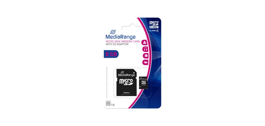MediaRange 8GB microSDHC 8 GB Class 10