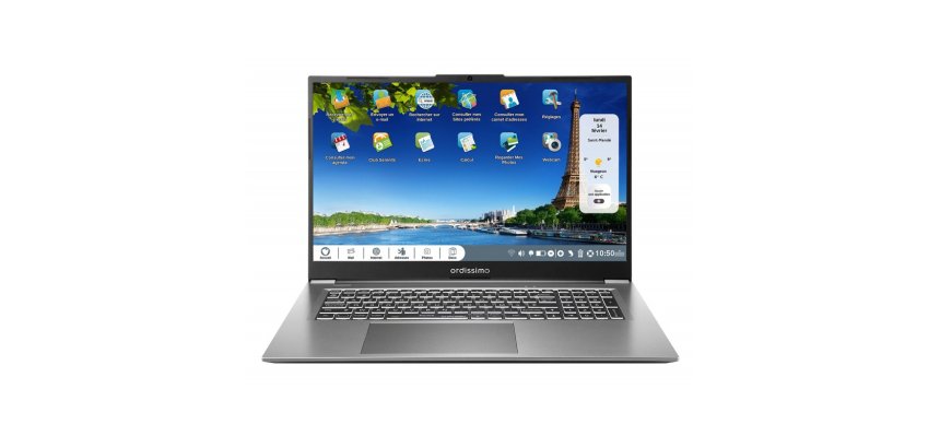 ORDISSIMO Laura 3 Intel® Core™ i3 i3-1215U Ordinateur portable 43,9 cm (17.3") Full HD 8 Go DDR4-SDRAM 500 Go SSD Wi-Fi 6 (802.11ax) Argent