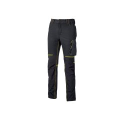 Pantaloni U-Power World, nero