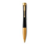 Stylo-bille parker urban core twist noir mat pointe m       attributs dores