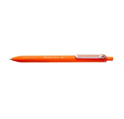 Stylo-bille pentel izee retractable ecriture moyenne  pointe 1mm encre faible       viscosite rechargeable orange