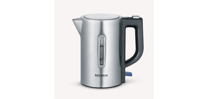 Mini bouilloire WK 3647, noir/acier inoxydable