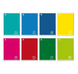 Blasetti Colorface writing notebook A4 36 sheets Multicolour