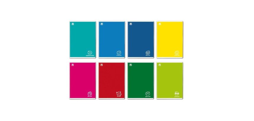 Blasetti Colorface writing notebook A4 36 sheets Multicolour