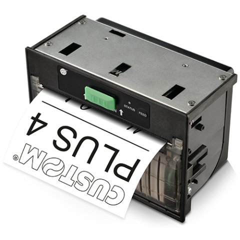 CUSTOM PLUS4 impresora de etiquetas Transferencia térmica 204 x 204 DPI 70 mm/s Alámbrico