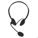 Link Accessori LKHS01 headphones/headset Wired Head-band Calls/Music Black